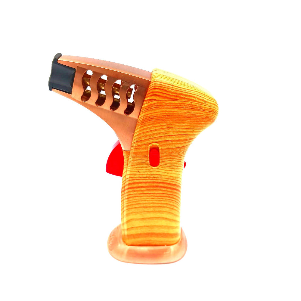 Clickit GT028 jet flame torch lighter with durable construction and wind-resistant performance for indoor and outdoor use.