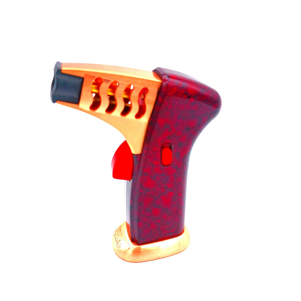 Clickit GT028 refillable torch lighter featuring a powerful jet flame and compact design for convenient lighting.