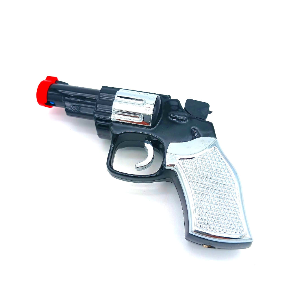 Clickit revolver gun style lighter 16 pcs pack with durable build, strong flame ignition, and compact portable design for everyday use.