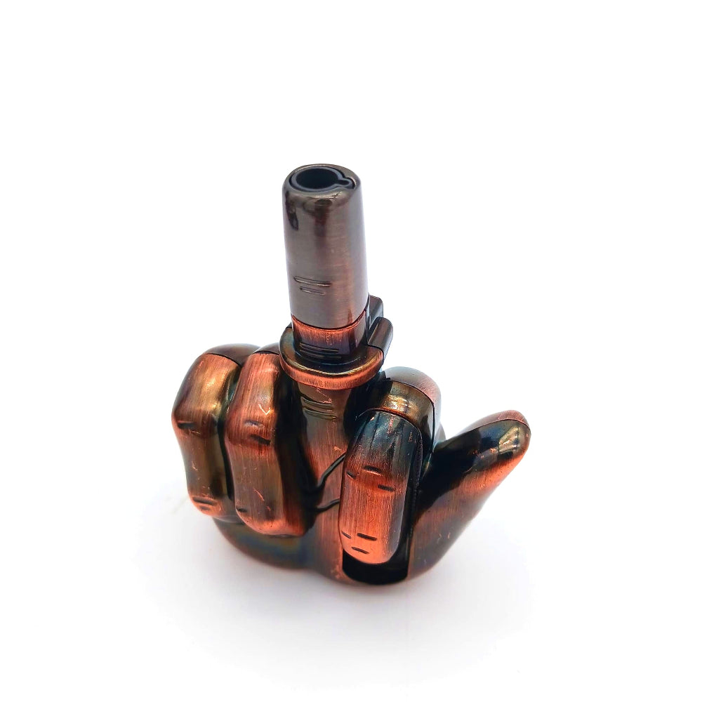 Cickit middle finger wind proof torch mix color 12 pcs wholesale