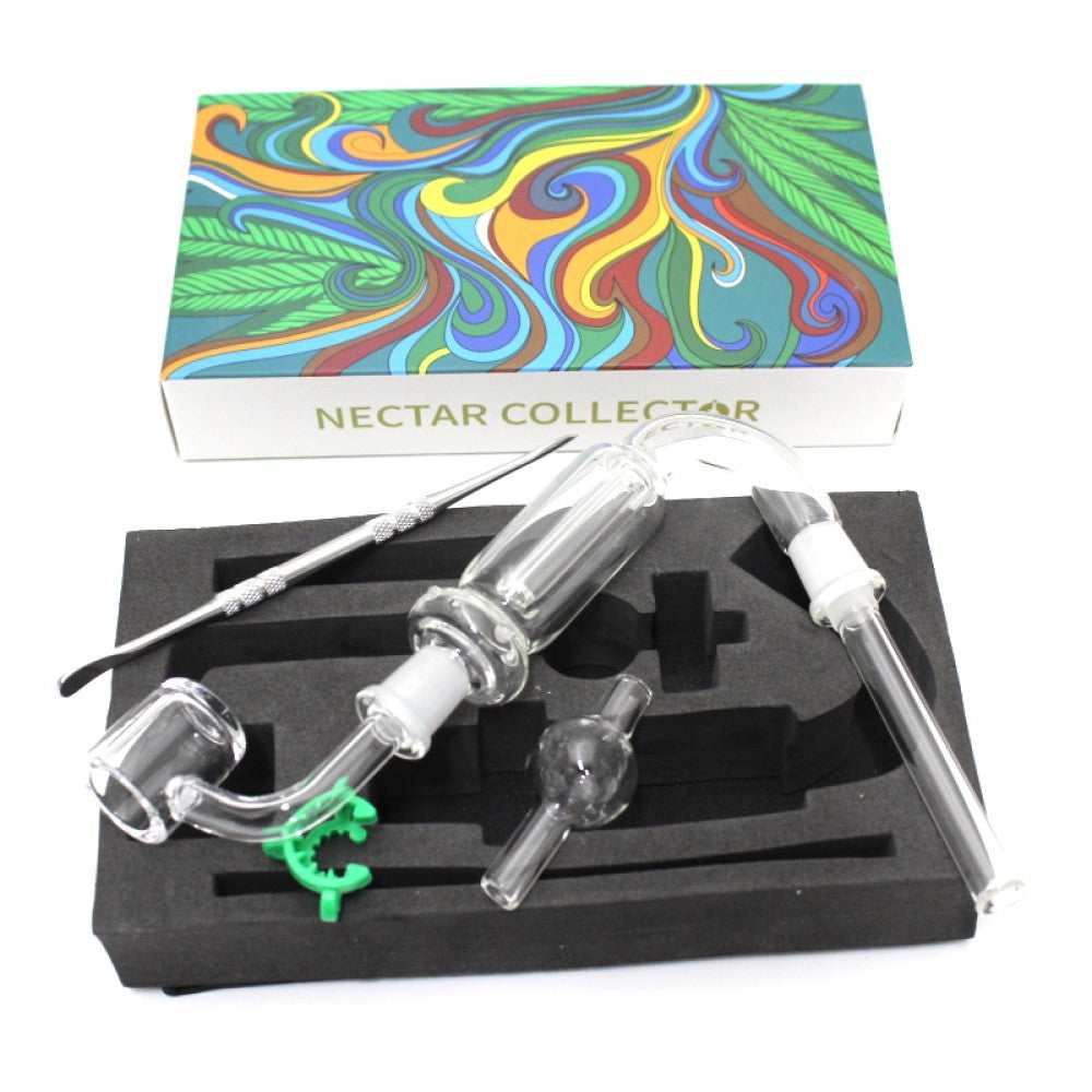 Colorful box 10MM nectar collector durable heat-resistant portable design easy-to-use concentrate tool with compact structure for smooth performance.