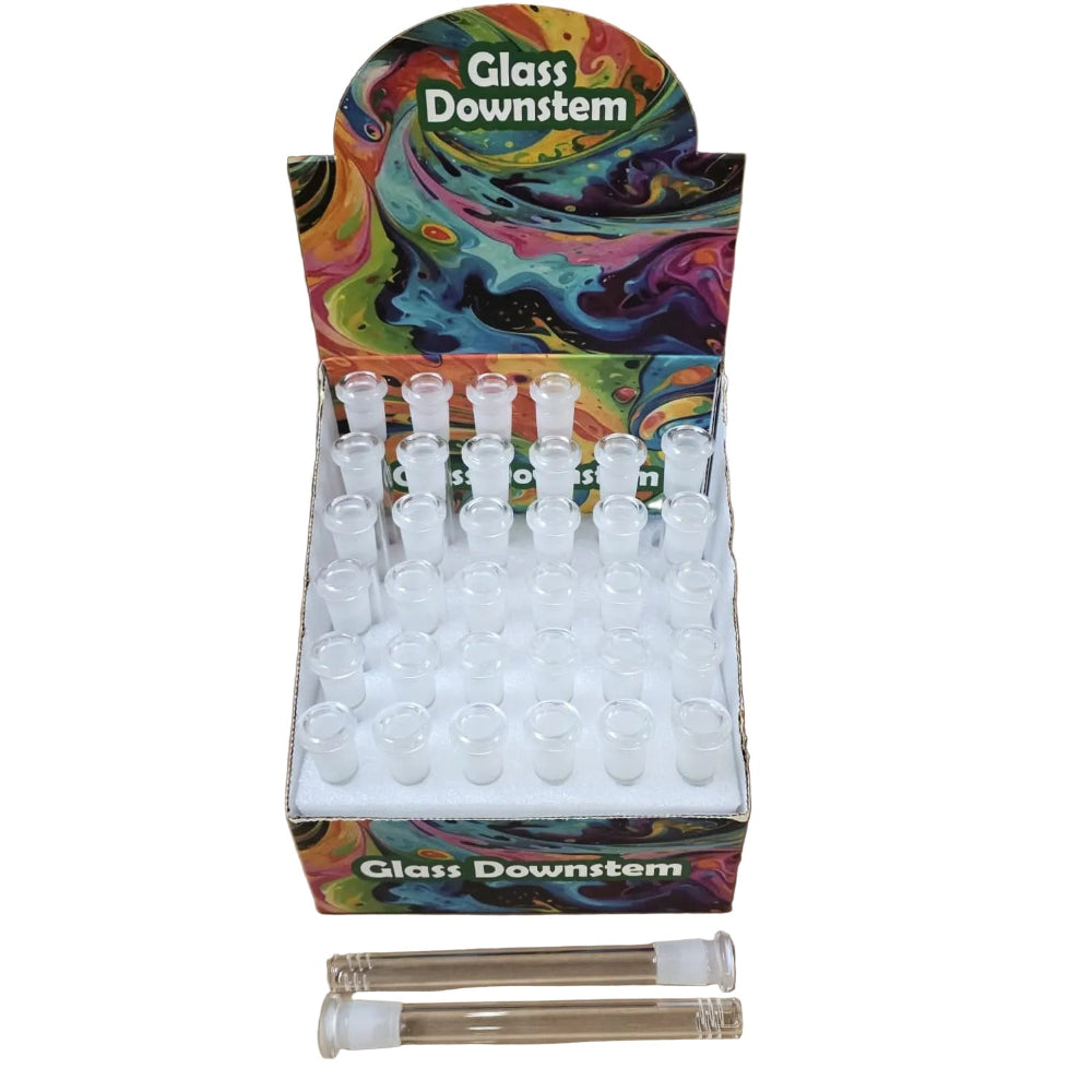 Downstem 36 count in box wholesale pack of glass downstem accessories for water pipes
