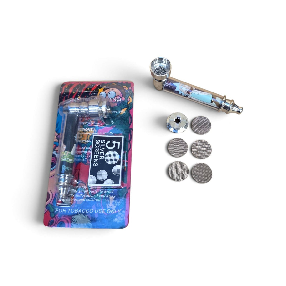durable stylish metal smoking pipe with compact portable design for indoor and outdoor use