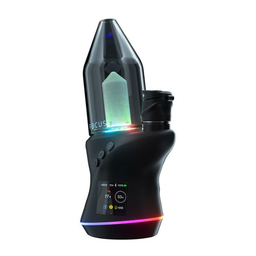 Focus V Carta 2 electric dab rig smart vaporizer portable kit with advanced temperature control, quartz chamber, and efficient concentrate heating system for smooth vapor experience.