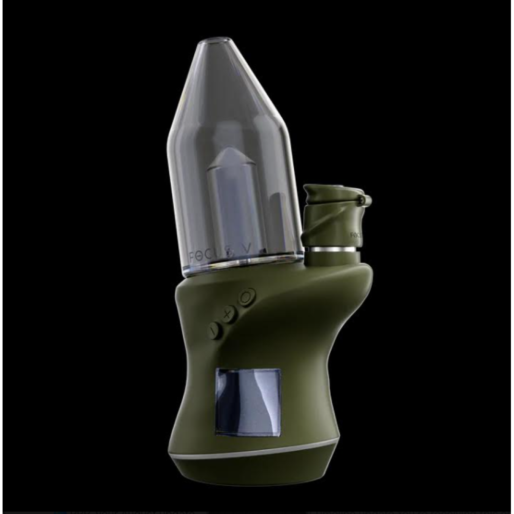 Focus V Carta 2 Forest smart electric dab rig with advanced temperature control, premium vapor production, and portable concentrate vaping technology.
