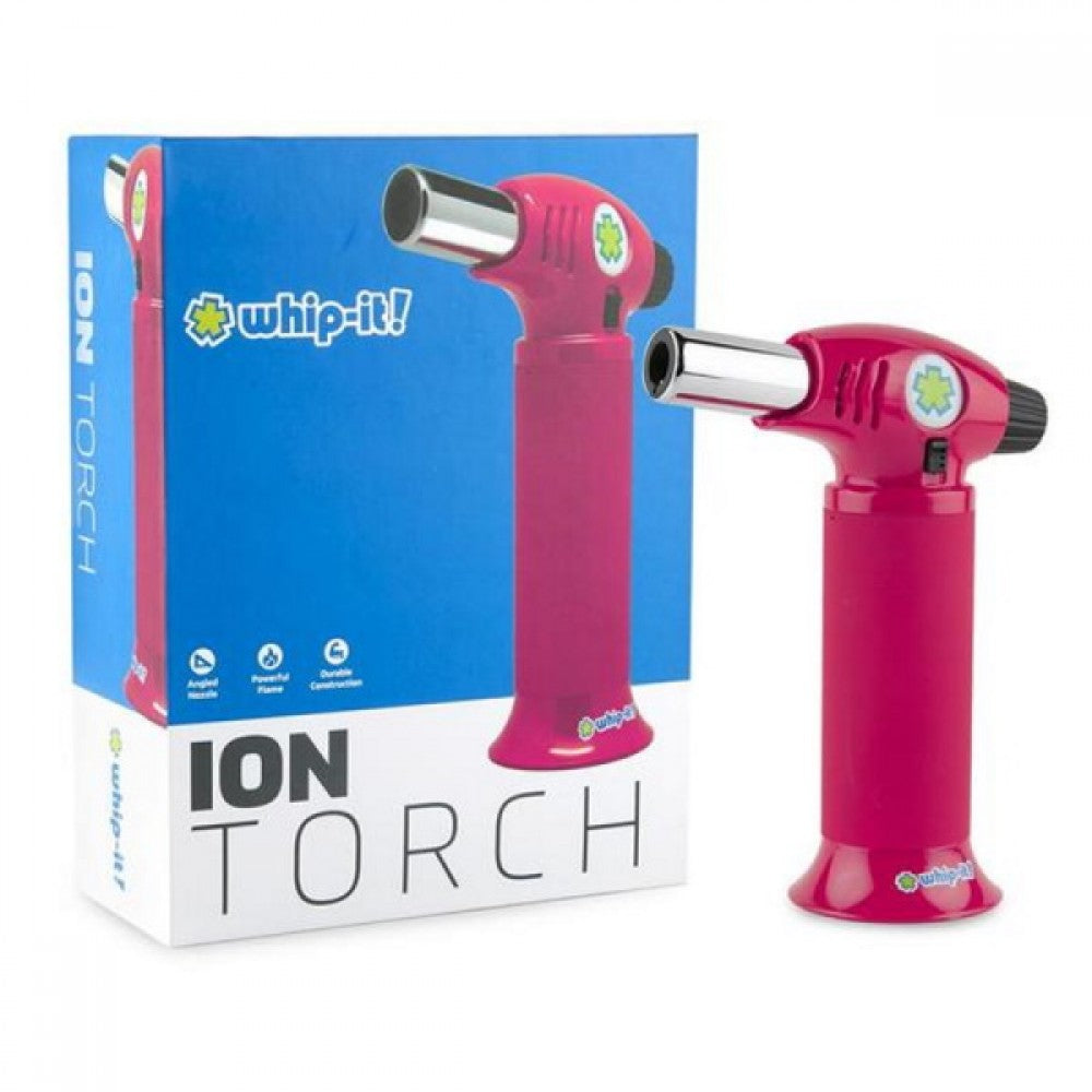 Whip It Ion torch lighter premium design strong jet flame handheld butane torch for precise heating applications