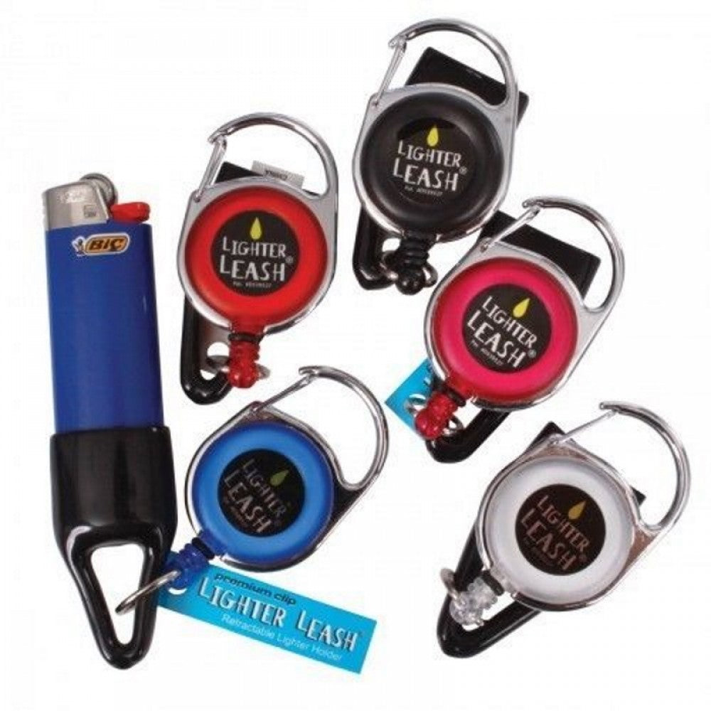 Lighter Leash 30 Pieces per Jar Retractable Lighter Holder Accessories Designed for Secure Attachment and Easy Everyday Carry Use