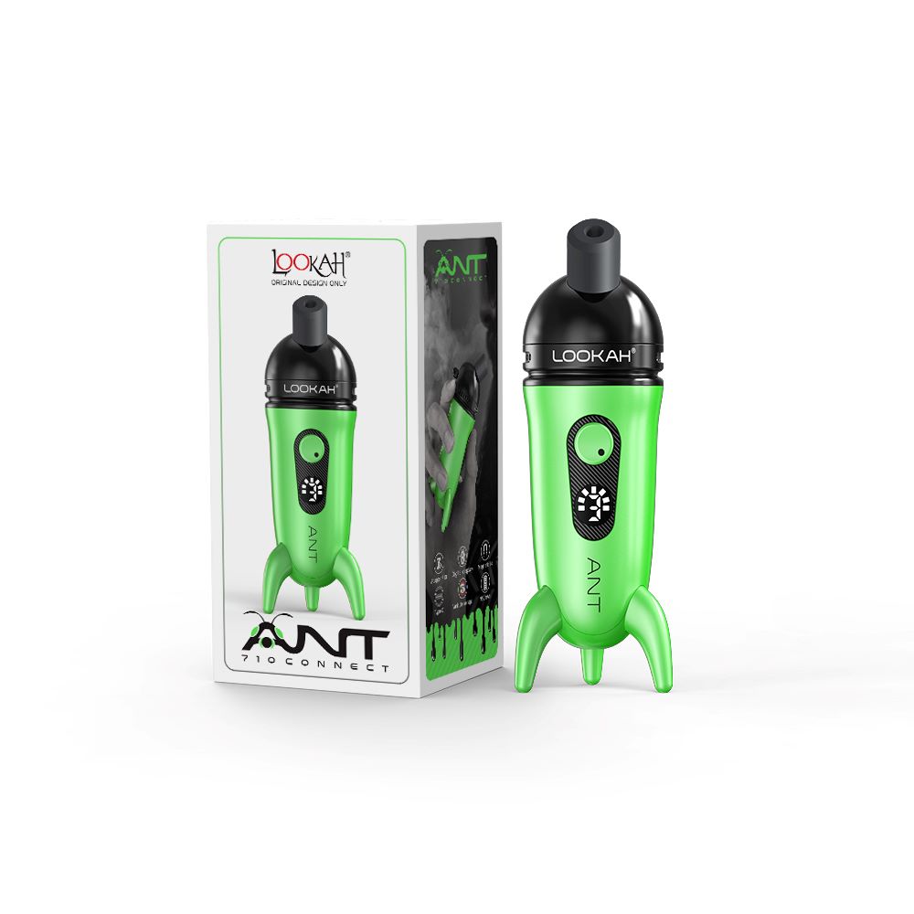 Lookah Ant Cute Small Portable Wax Dab Pen compact and portable wax vaporizer designed for smooth, flavorful hits with easy use and discreet performance.