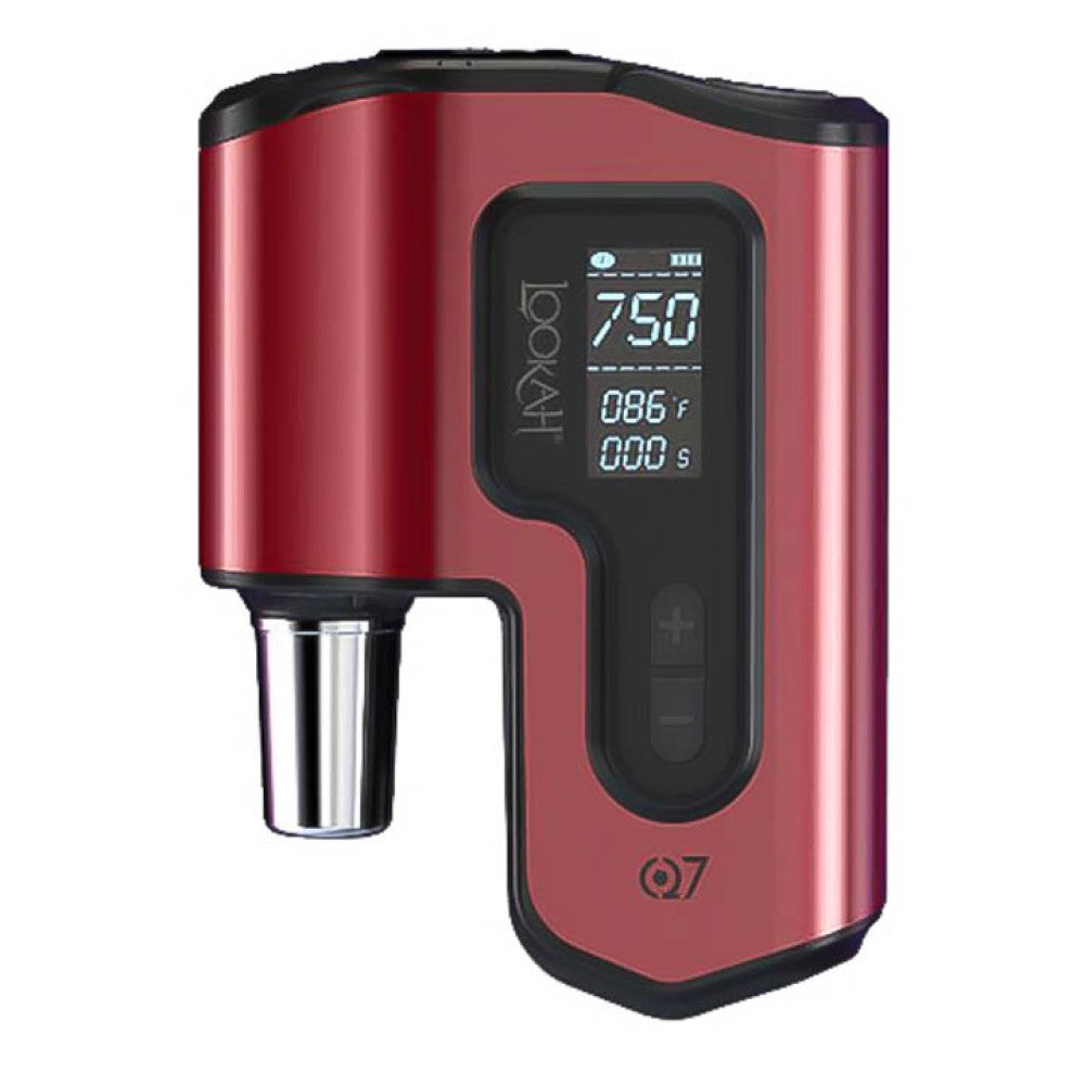 Lookah Q7 Electric Dab Rig Portable device featuring quartz coil heating, rechargeable battery system, and compact design for convenient concentrate use.