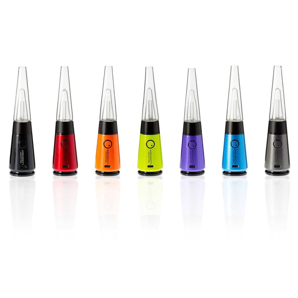 Lookah Unicorn Mini Portable Electric Rig featuring advanced heating technology, rechargeable power, and a compact design for convenient concentrate sessions.