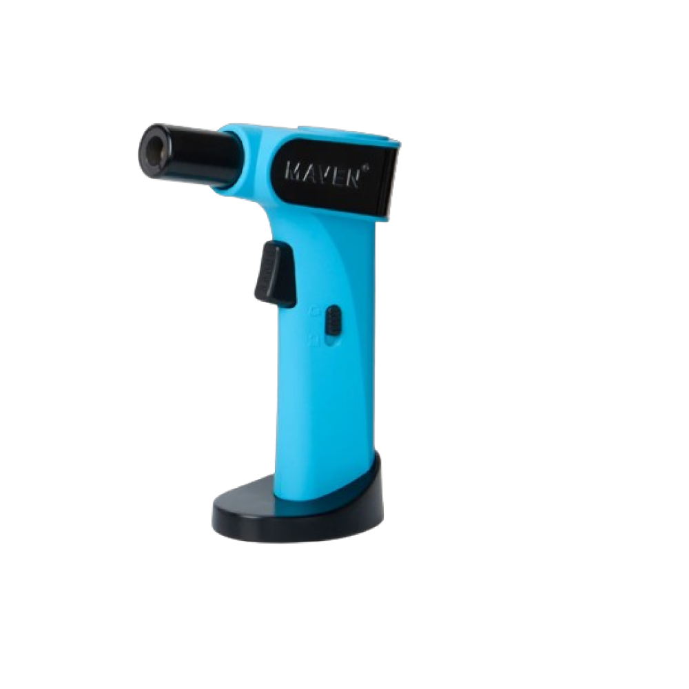 Maven Night premium torch lighter featuring a windproof jet flame, sleek design, and durable build for consistent and reliable performance.