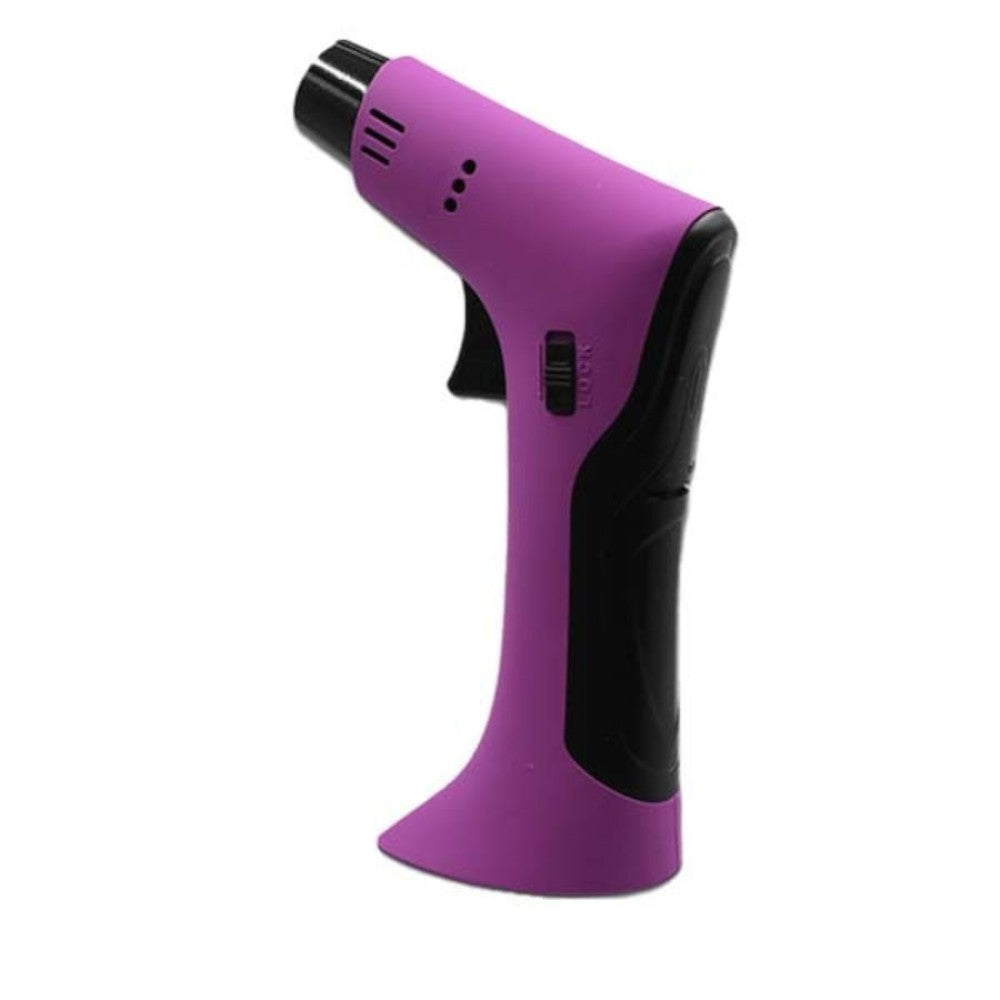 Maven Thunder refillable windproof torch lighter featuring a strong jet flame, ergonomic design, and dependable performance for everyday lighting needs.