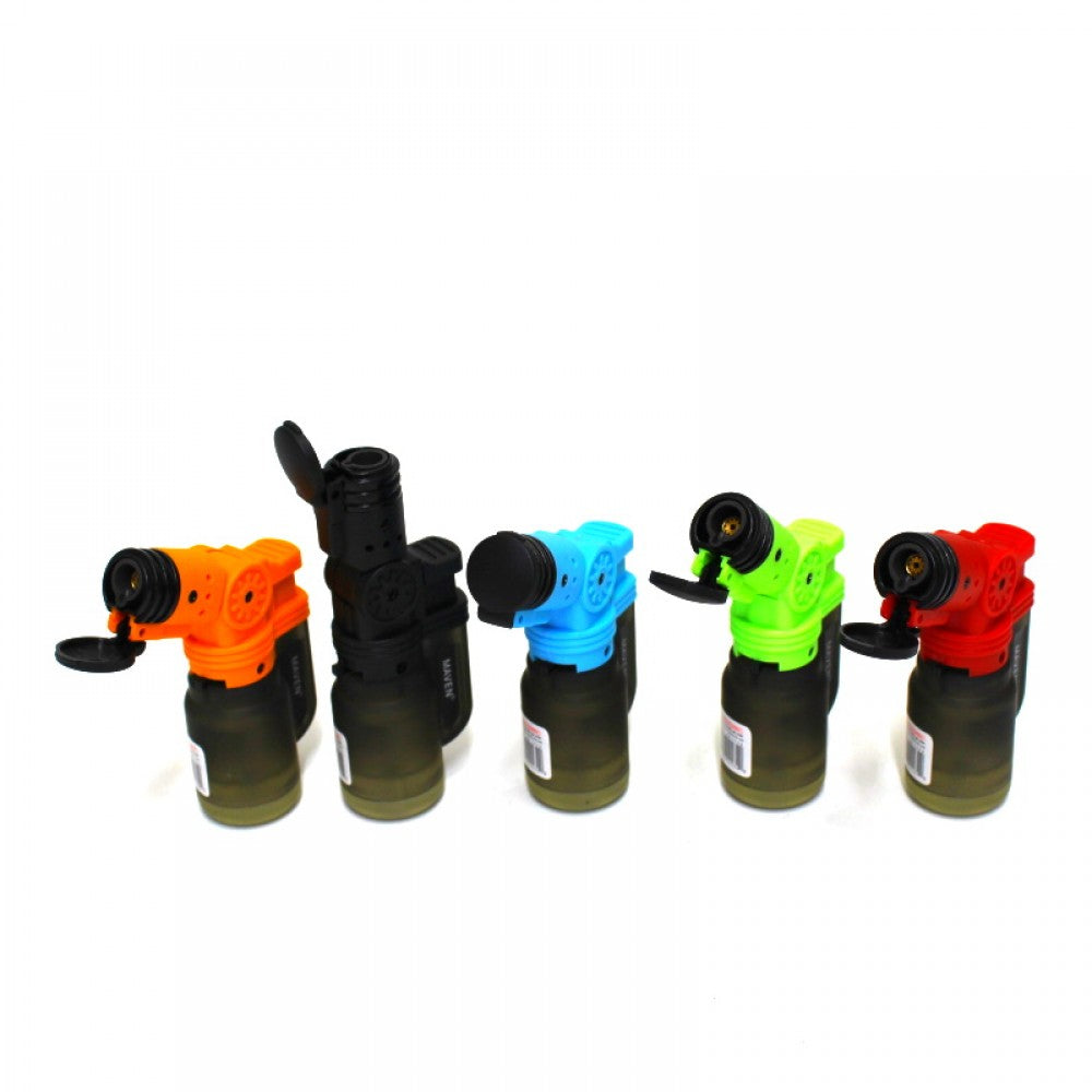 ITEM #98-1172T Maven Turner pocket lighter 20 pcs display box, compact and reliable lighters designed for convenient everyday use and retail packaging.
