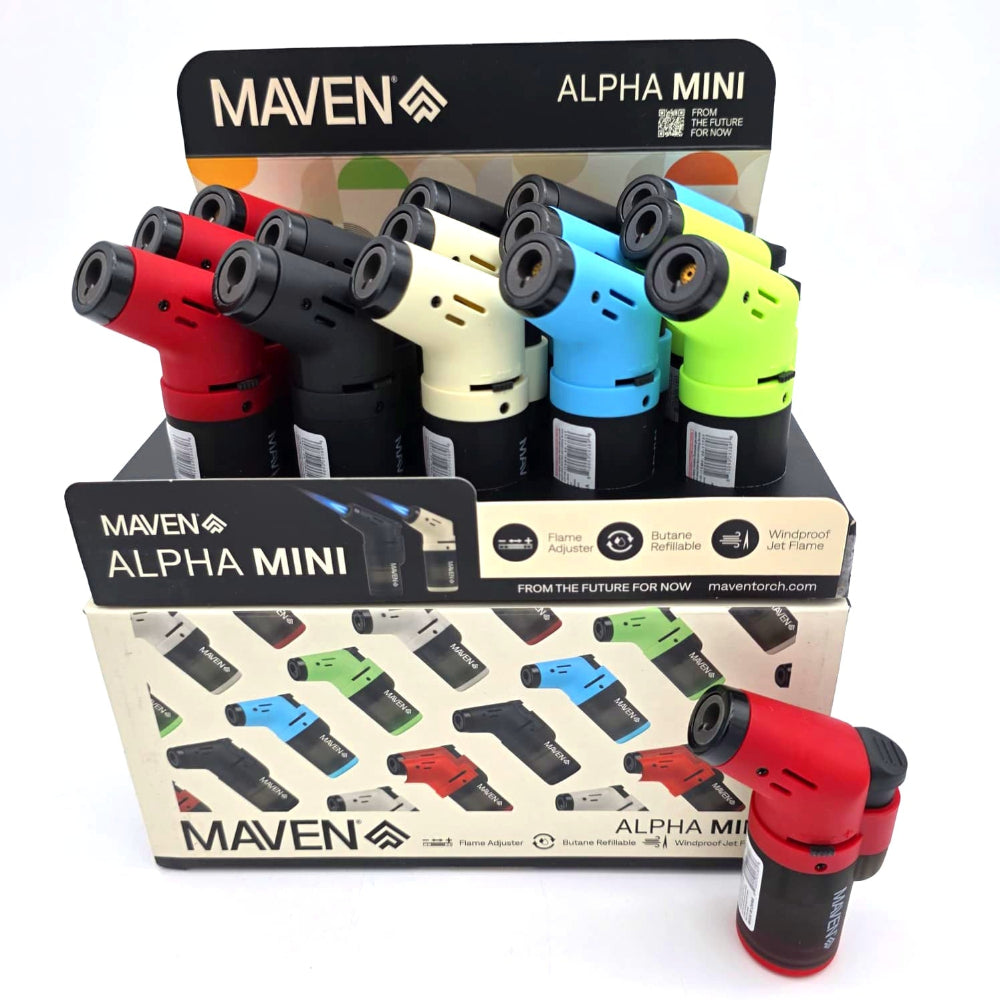 Maven alpha mini transparent torch 15 pec per pack
