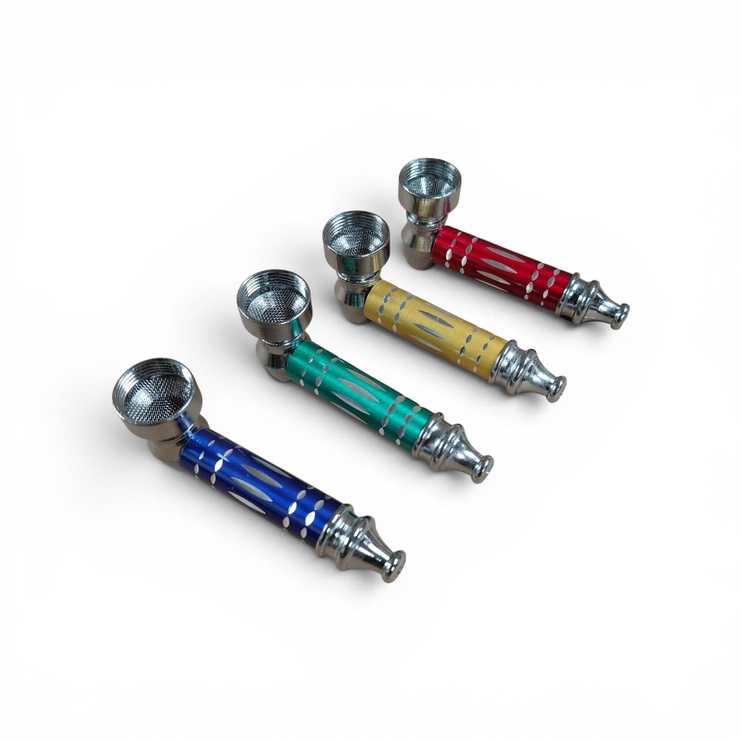 Metal pipe with metal screen featuring durable construction and a built-in screen design