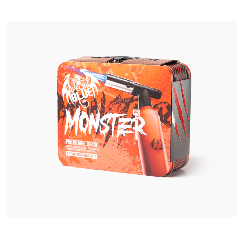 Monster Pro Portable Toolbox Storage Case featuring durable hard-shell construction, secure locking mechanism, and compact design for organized tool storage and transport.