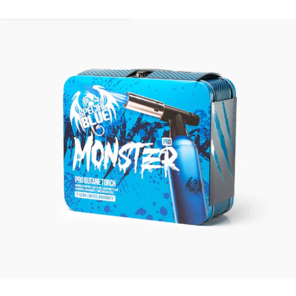 Monster Pro Toolbox with heavy-duty construction, secure locking system, spacious interior storage, and durable portable design.