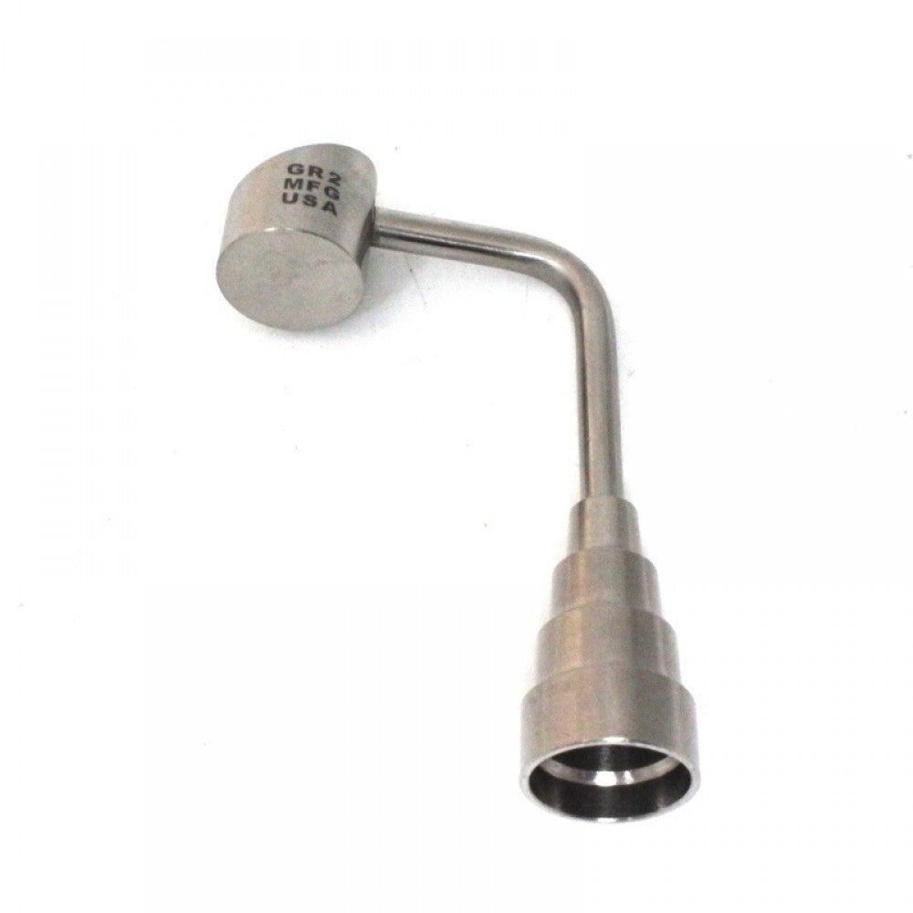 Multi size titanium 6 in 1 nail with banger 10mm 14mm 18mm heat resistant durable dab rig accessory set
