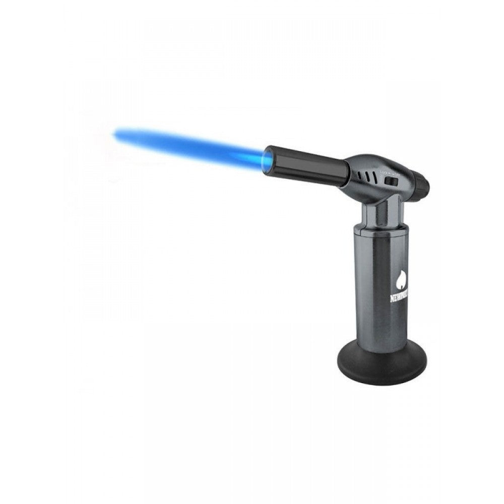 Newport Zero Jumbo Butane Torch Lighter featuring large fuel capacity, strong wind-resistant jet flame, and refillable design for dependable heating and lighting applications.