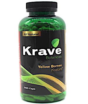 KRAVE KRATOM 500 CAPSULES