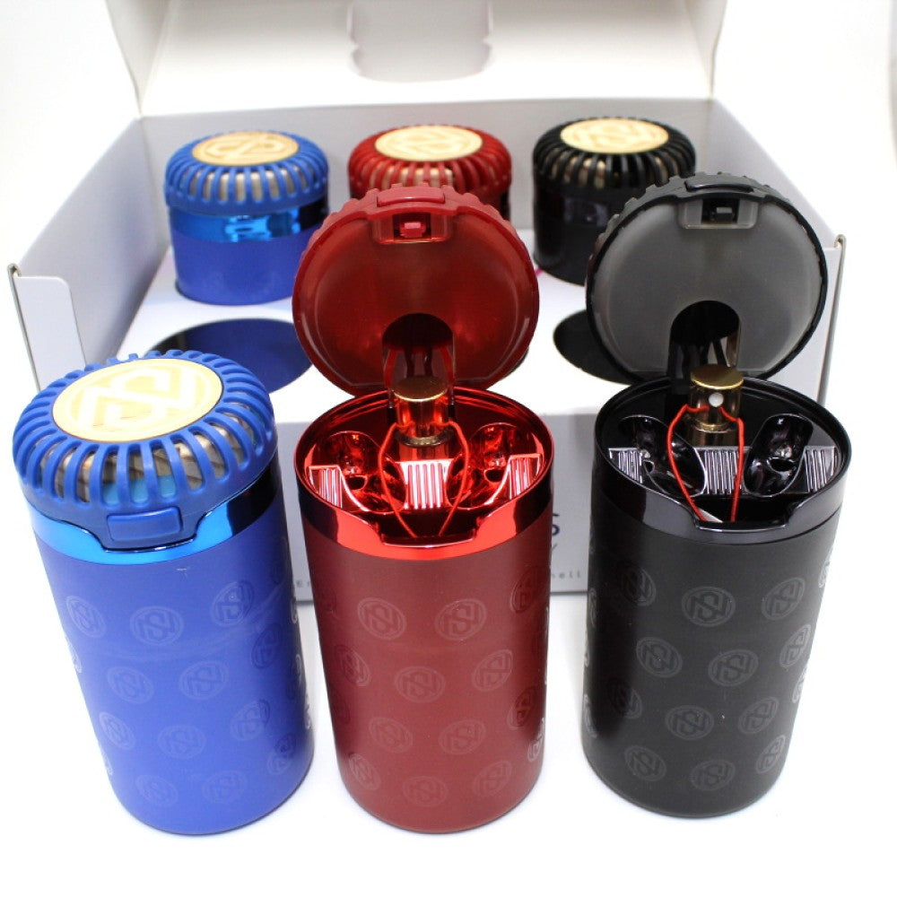 Non Scents Ashtray and Odor Spray 6pcs box smoke odor eliminator spray set designed to remove unwanted smells and freshen indoor car and home spaces.