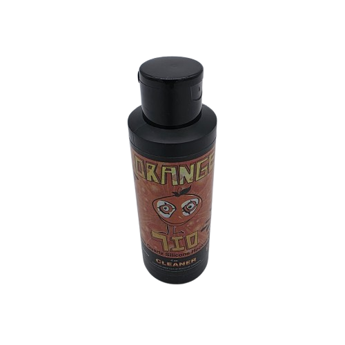 Orange Chronic 710 Pipe Cleaner for removing residue and buildup from glass, metal, and ceramic accessories