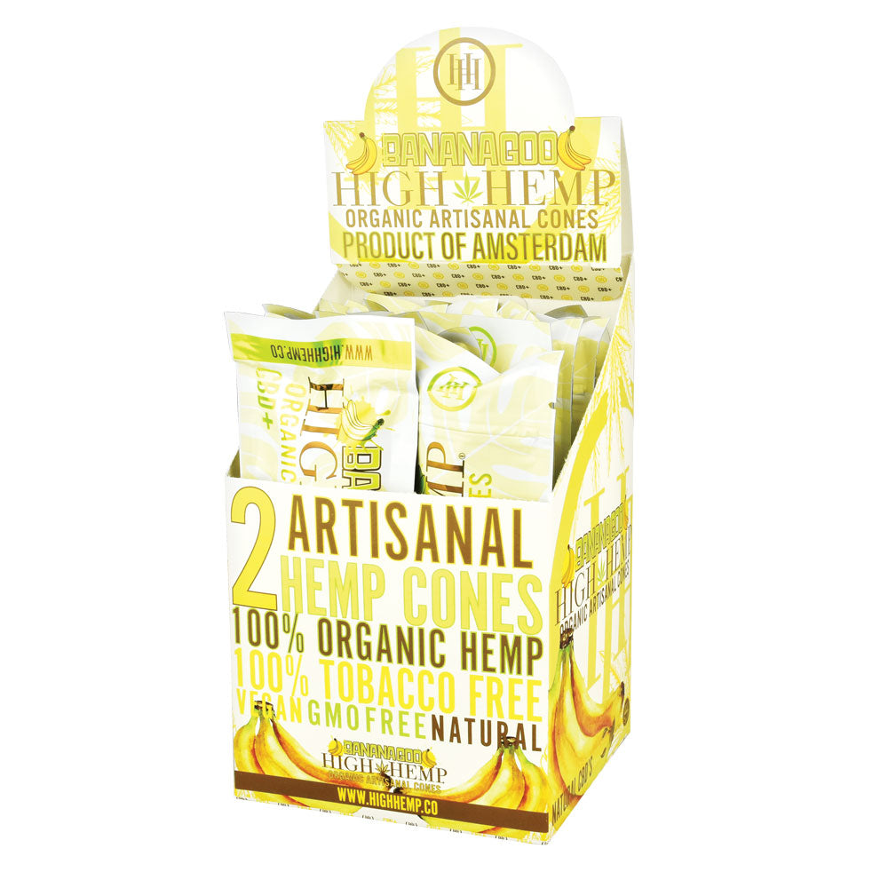 Organic cones, 15 pouches with 2 pre-rolled cones per pouch, made from natural unrefined paper for a smooth, even, and slow-burning smoking experience.