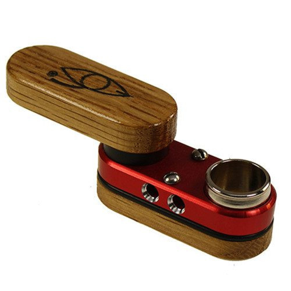 The Original Monkey Pipe Compact Portable Metal Hand Pipe with Classic Folding Design