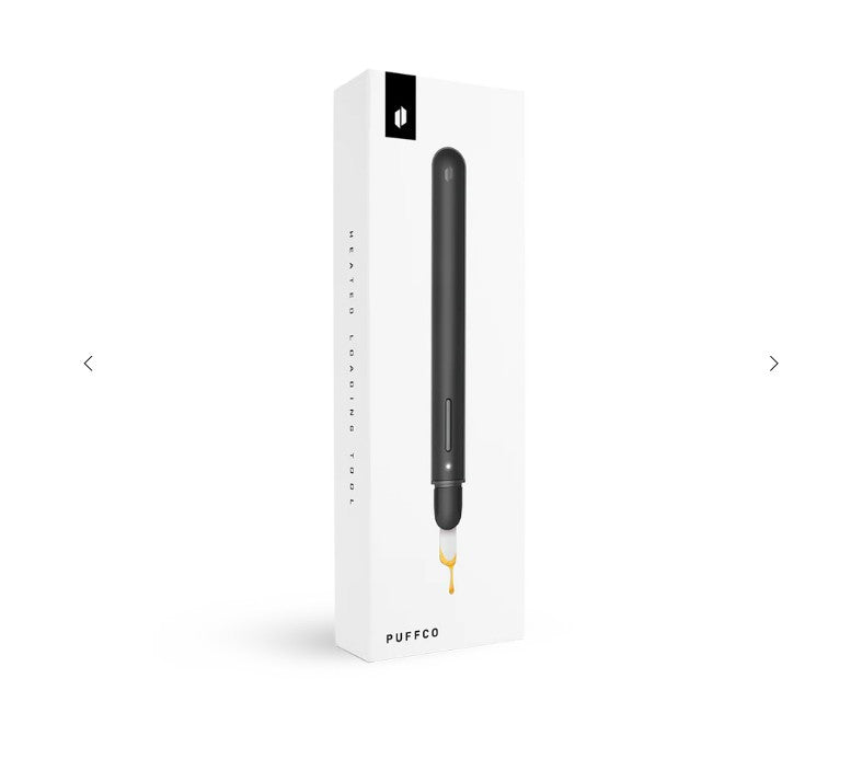A Puffco New Hot Knife used for clean and easy concentrate loading.
