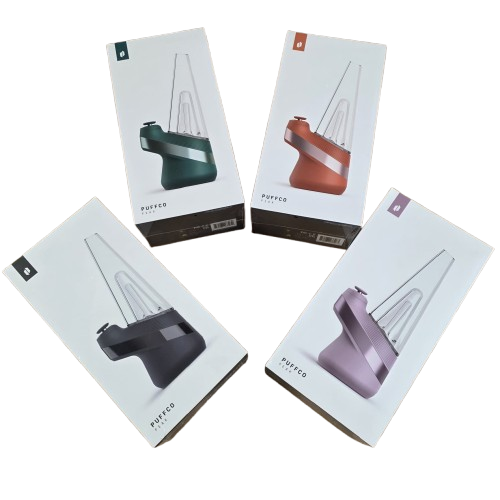 Puffco New Peak smart portable vaporizer device with ceramic chamber, precision temperature control, and advanced heating system for smooth performance.