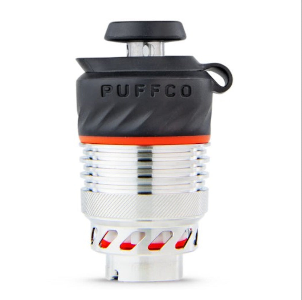 Puffco Peak Pro 3DXL Chamber close-up view showcasing premium ceramic build, optimized airflow design, and high-efficiency vapor performance.