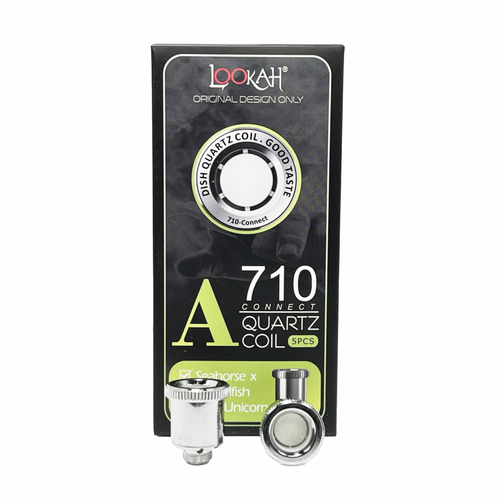 Lookah 710 Series Quartz Heating Coils designed for efficient concentrate vaporization, consistent heating performance, and long-lasting durability.