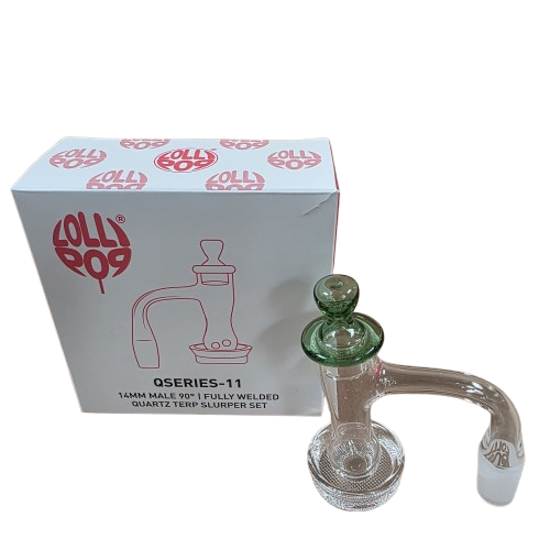 Quartz banger trep slurper set fully welded