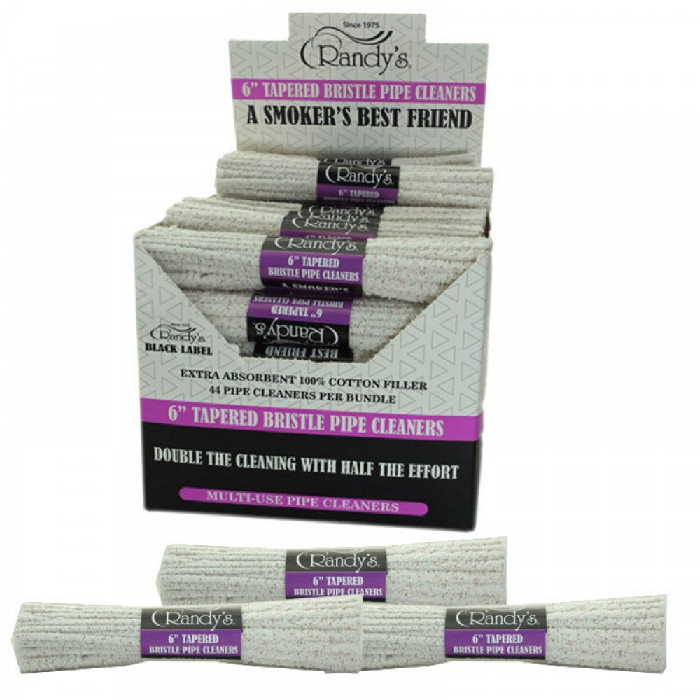 Randy’s Bristle Pipe Cleaners 48 count durable flexible cleaning sticks for pipes effective deep cleaning and residue removal accessory tool.