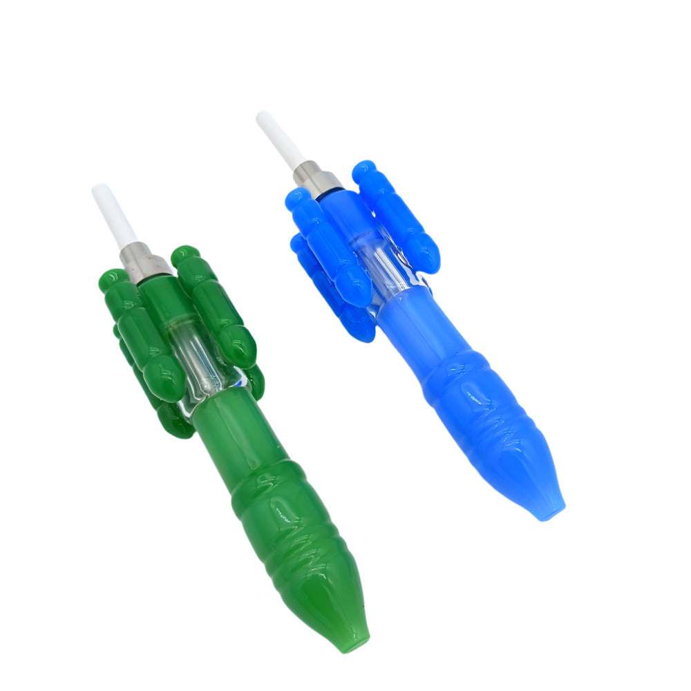 Rocket NC kit with screw ceramic nail design, built for durable use and smooth airflow, featuring a stylish rocket shape and heat-resistant ceramic nail for efficient performance.