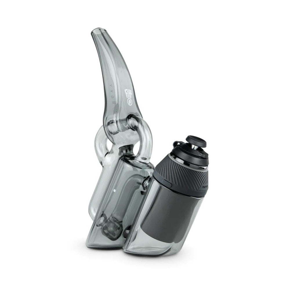 Ryan Fitt Recycler glass attachment for Puffco Proxy featuring advanced recycling water filtration system for cleaner hits and improved concentrate vapor experience