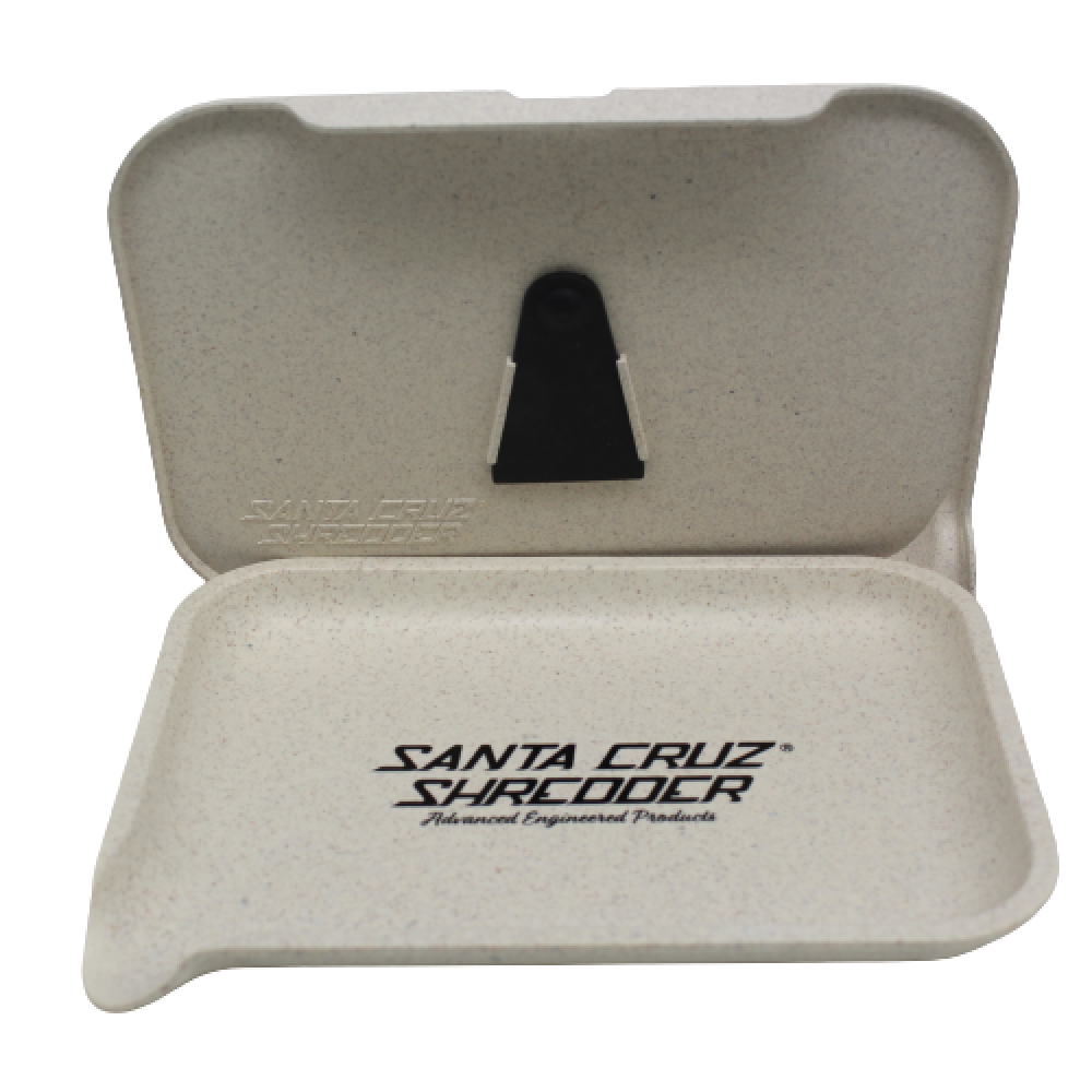 Santa Cruz Shredder 3 part hemp tray kit eco-friendly durable storage set with multi compartment design for organized everyday use.