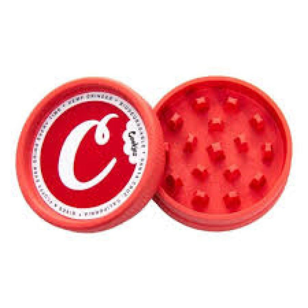 Santa Cruz Shredder Hemp Cookies 2 Part Grinder 24 per pack featuring durable hemp-based construction, compact two-piece design, and precision grinding teeth for smooth and consistent herb preparation.