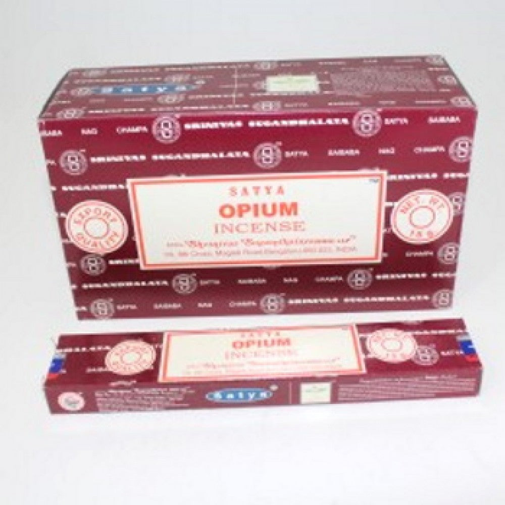 Satya Sai Baba incense 12 pack display box featuring traditional aromatic sticks.