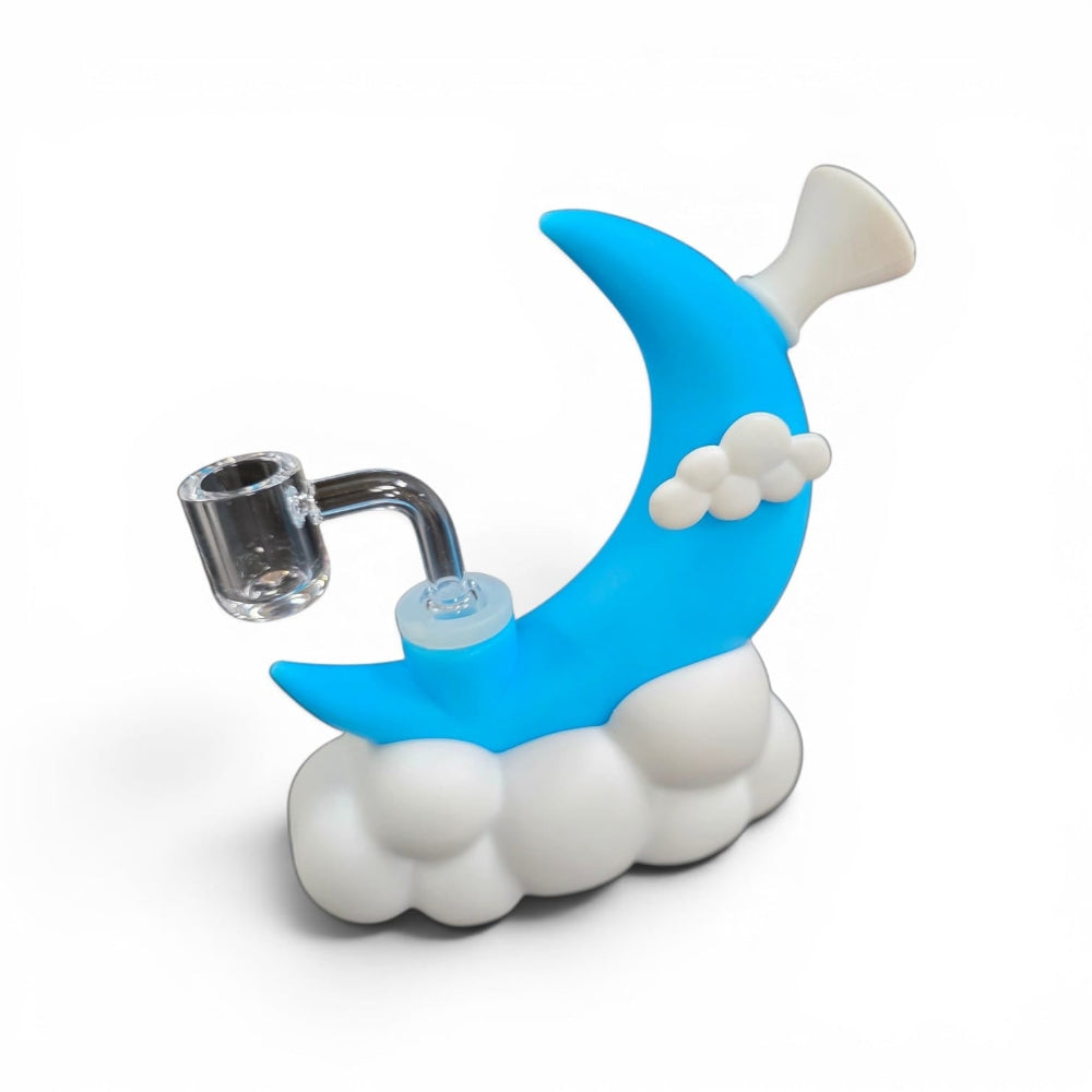 Shoe character silicone smoking pipe made from durable, heat-resistant silicone with a unique novelty shoe design.