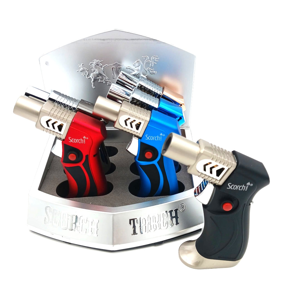 Single Zero Jetflame butane torch lighter with powerful flame for precise heating and outdoor use