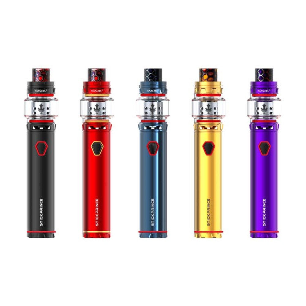 SMOK Stick Prince California customers only vape kit with powerful battery capacity sub-ohm tank and smooth vapor production for consistent and flavorful vaping experience
