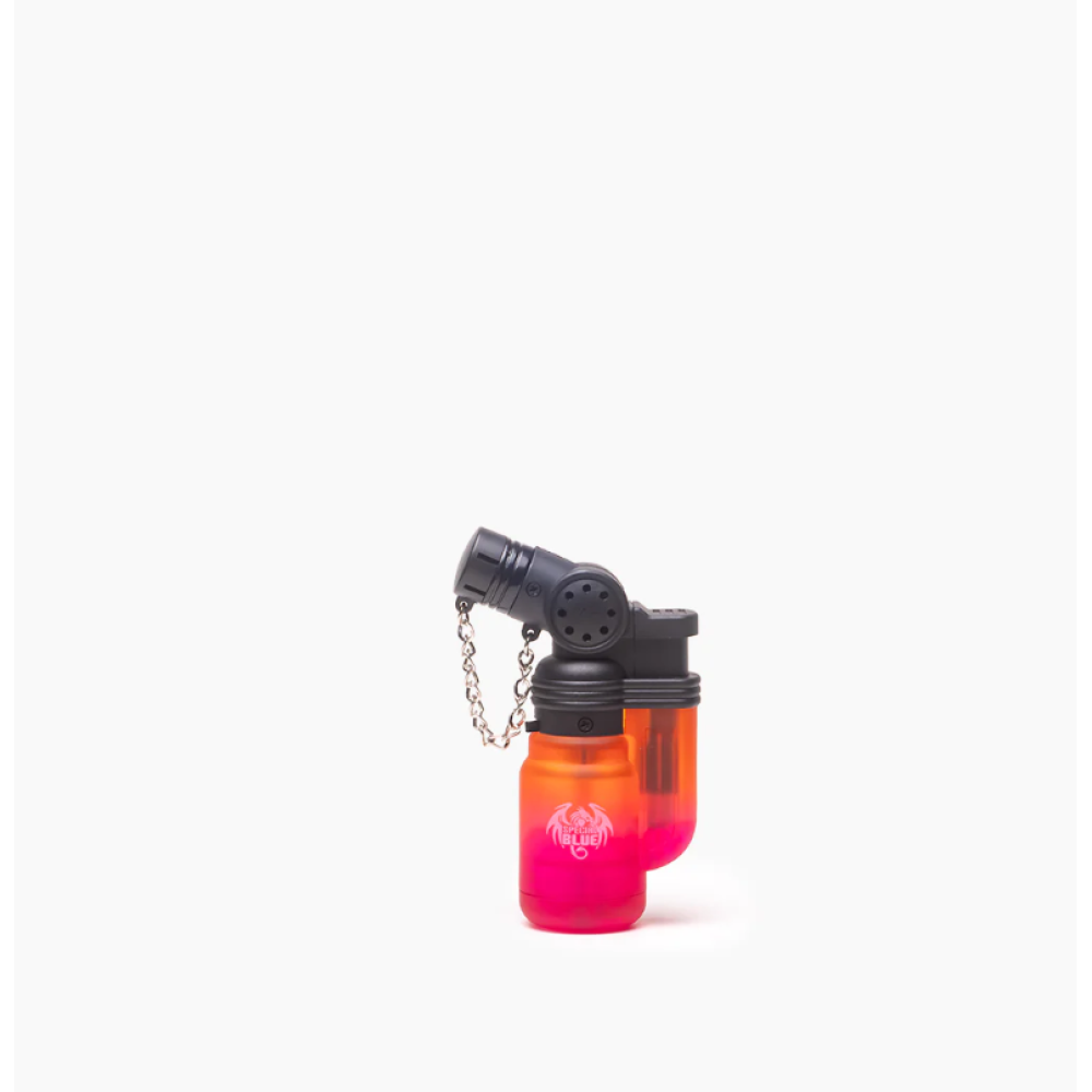 Special Blue Mini Ombre Clear Lighter 20 Pack featuring transparent ombre design, reliable ignition, and compact disposable lighter construction.