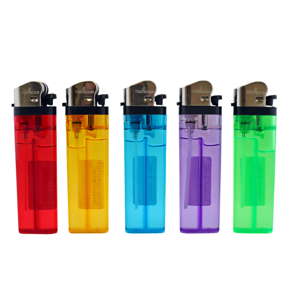 Special Blue Trailblazer Flint Roll Lighter 50 Pack featuring reliable flint ignition, assorted colors, and durable disposable lighter design for everyday use.