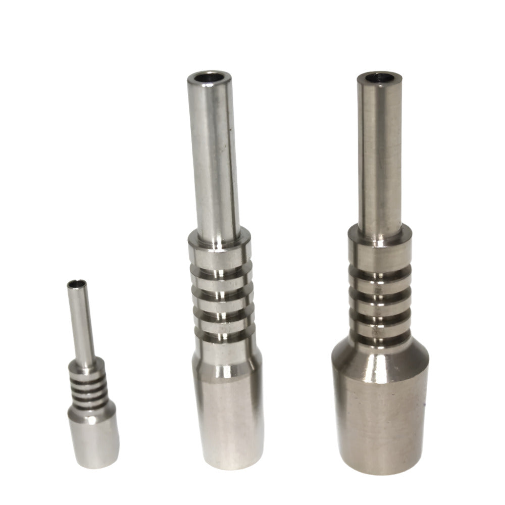 Titanium TI nail for nectar collector, durable heat-resistant universal dab tip designed for smooth concentrate vaporization and long-lasting performance.