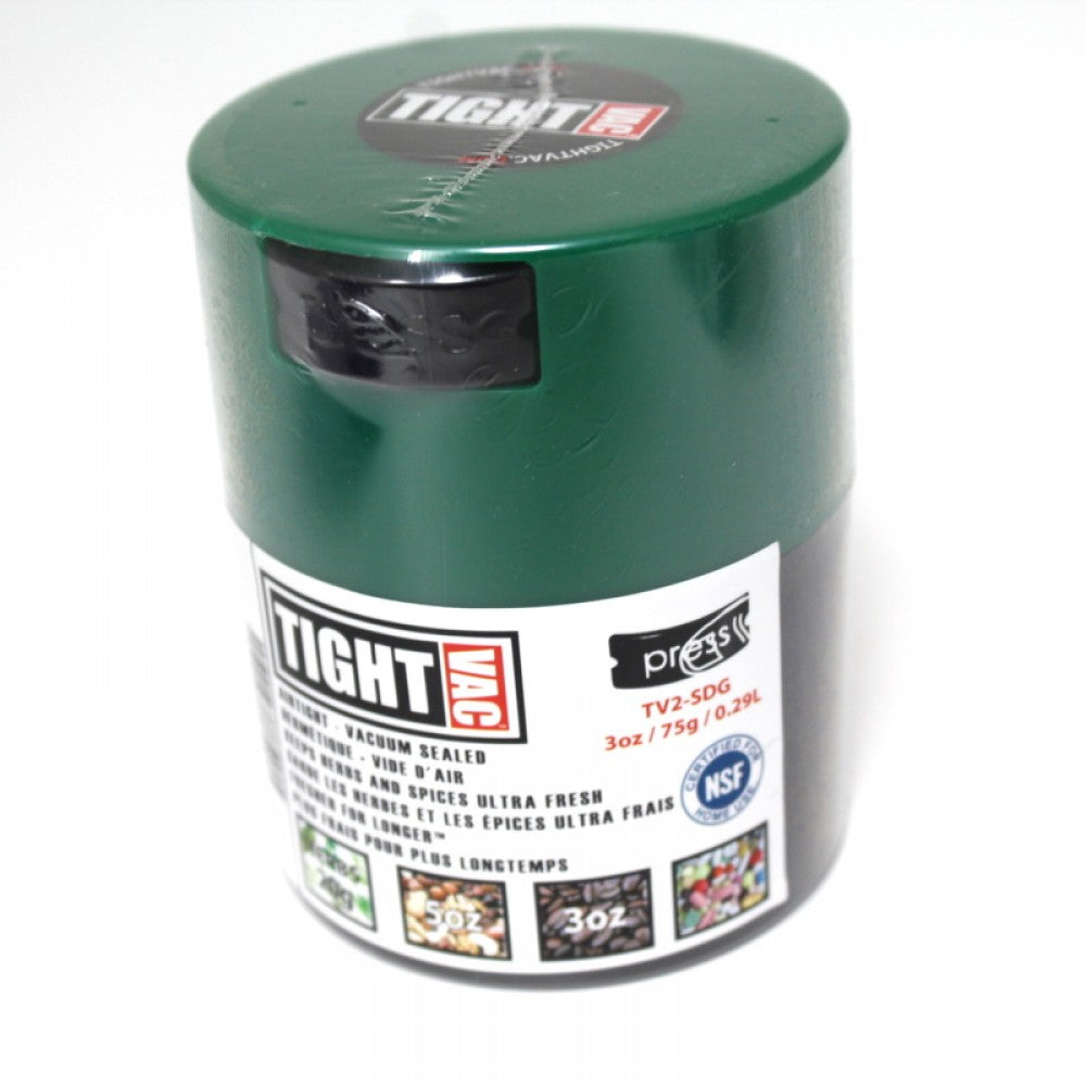 3 oz TV2 airtight storage jar 0.29 liter assorted color with secure lid, durable build, and moisture-proof sealing for compact fresh storage.