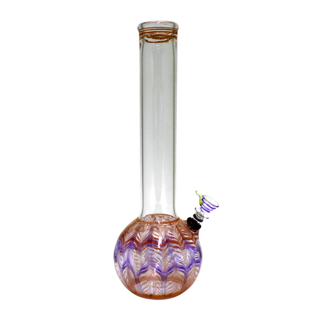 USA Made Round Bottom Design Water Pipe Regular featuring durable glass construction, classic round bottom base, and smooth airflow design.