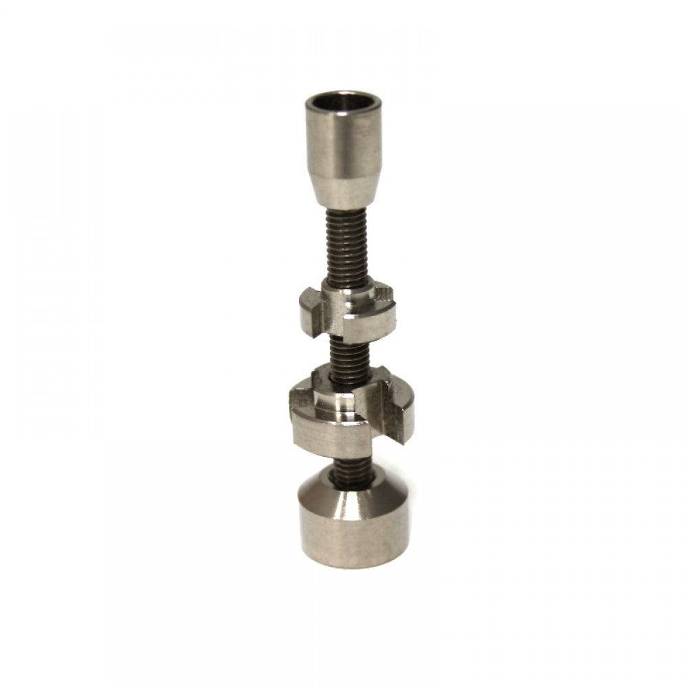 Versatile design fits both 14mm and 18mm joints for broad compatibility with various glass rigs and accessories