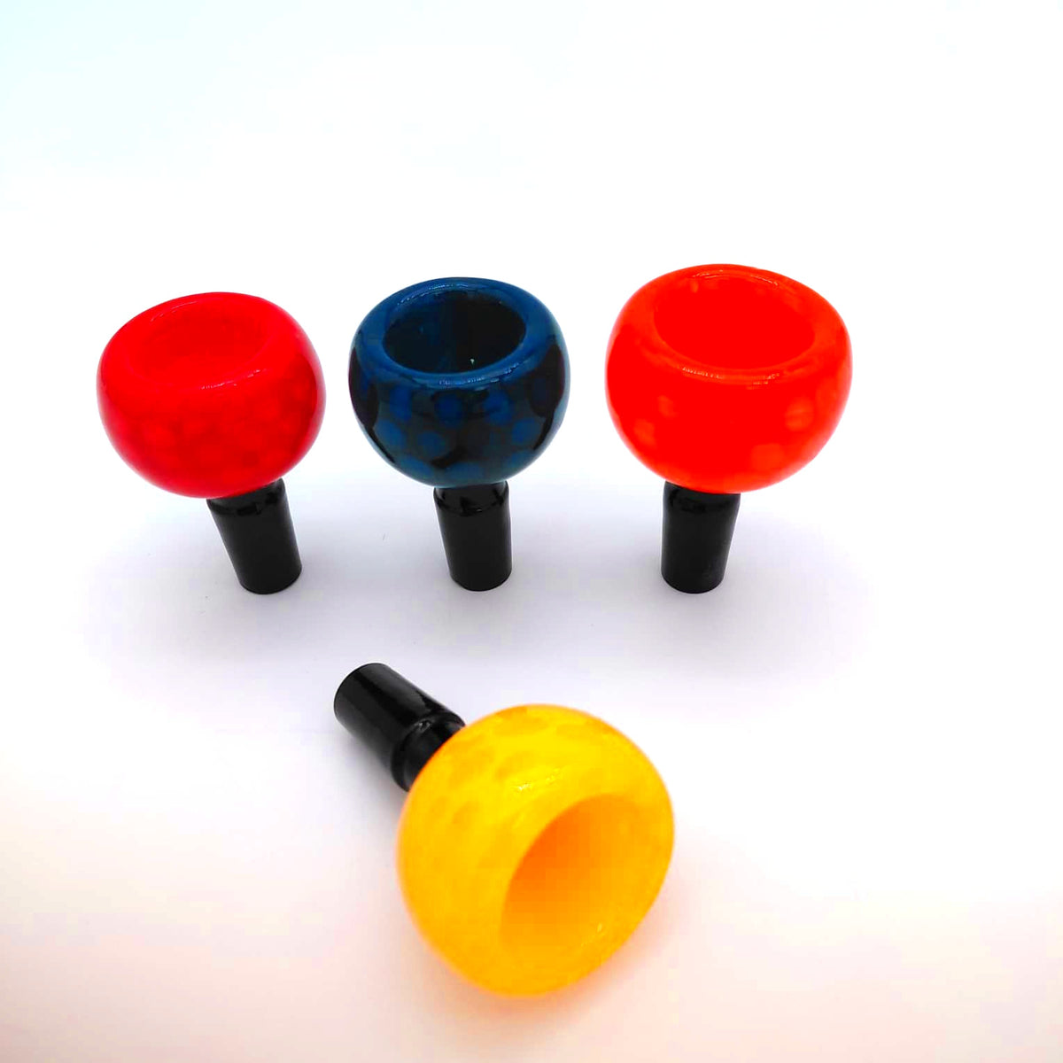 Vibrant Color 14 MM Male glass bowl accessory with a stylish design for compatible glass pieces