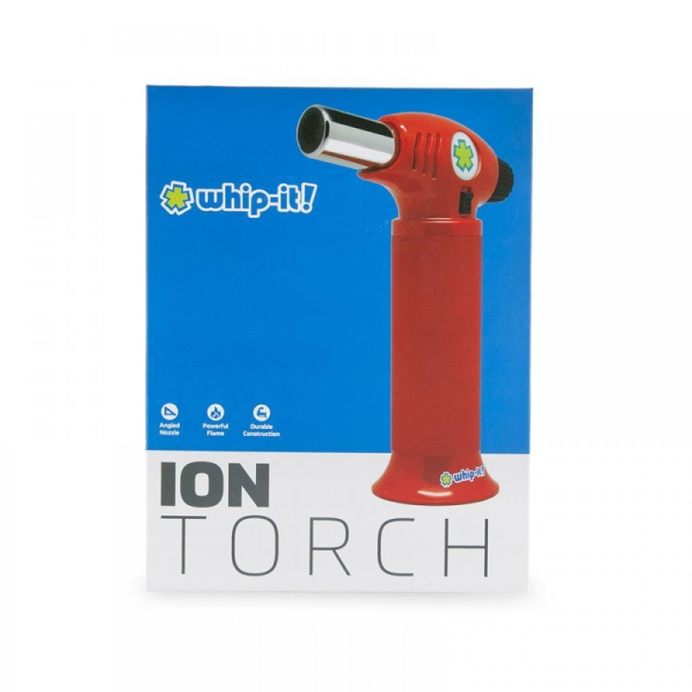 Whip It Ion torch lighter reliable ignition system durable metal body torch for cooking and utility use